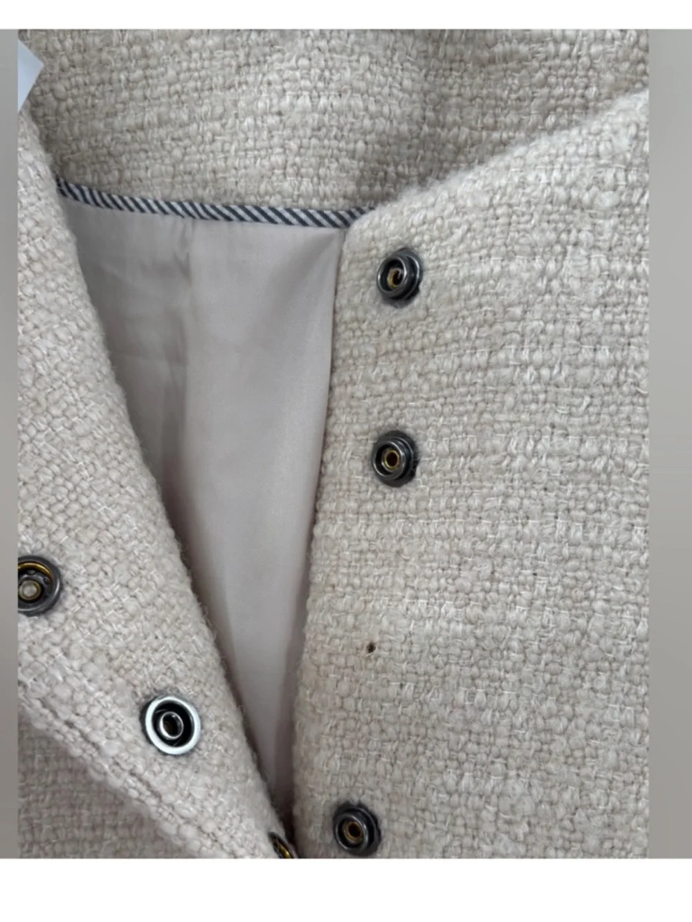 J.Crew Bridgette lady jacket in tweed in Natural - Picture 6 of 6